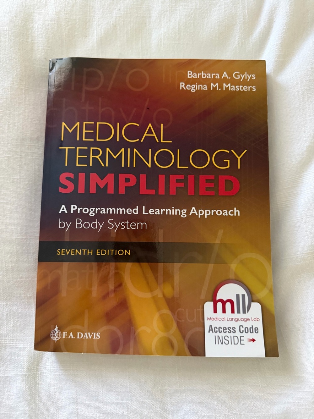 Medical Terminology Simplified textbook